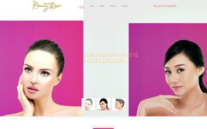 Channel Media Creative Website for The Beauty Room